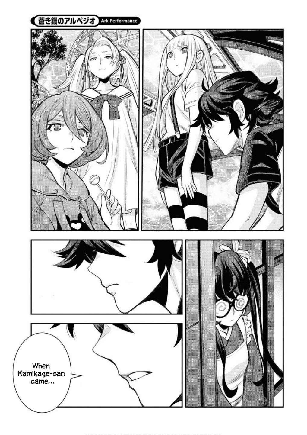 Aoki Hagane no Arpeggio Chap 168 - Next Chap 169