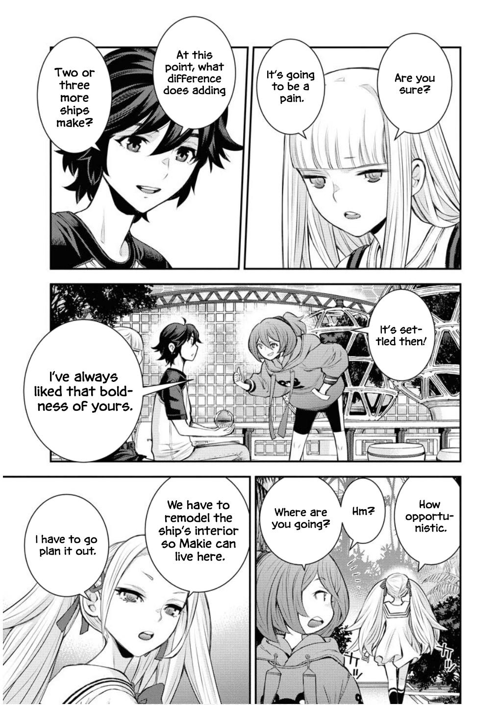 Aoki Hagane no Arpeggio Chap 168 - Next Chap 169