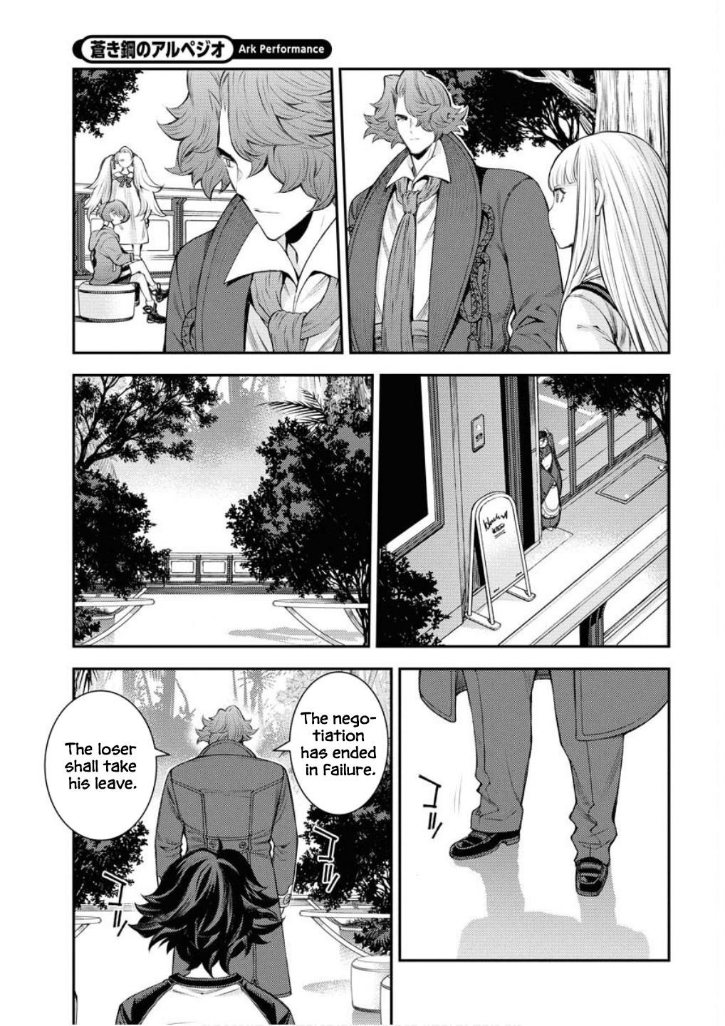 Aoki Hagane no Arpeggio Chap 168 - Next Chap 169