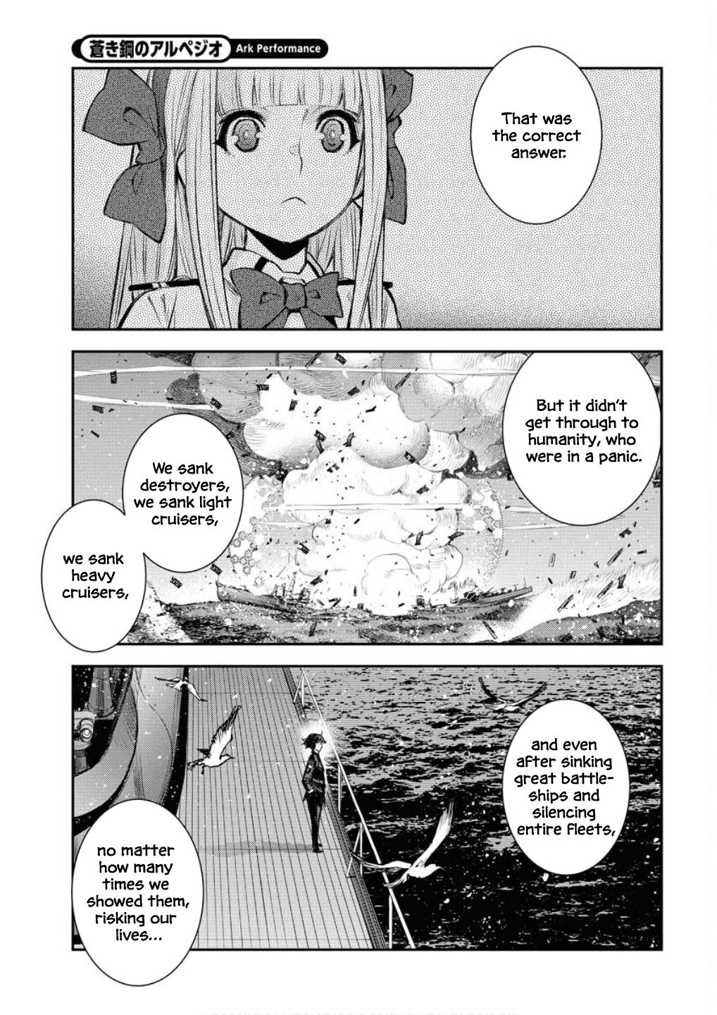 Aoki Hagane no Arpeggio Chap 168 - Next Chap 169