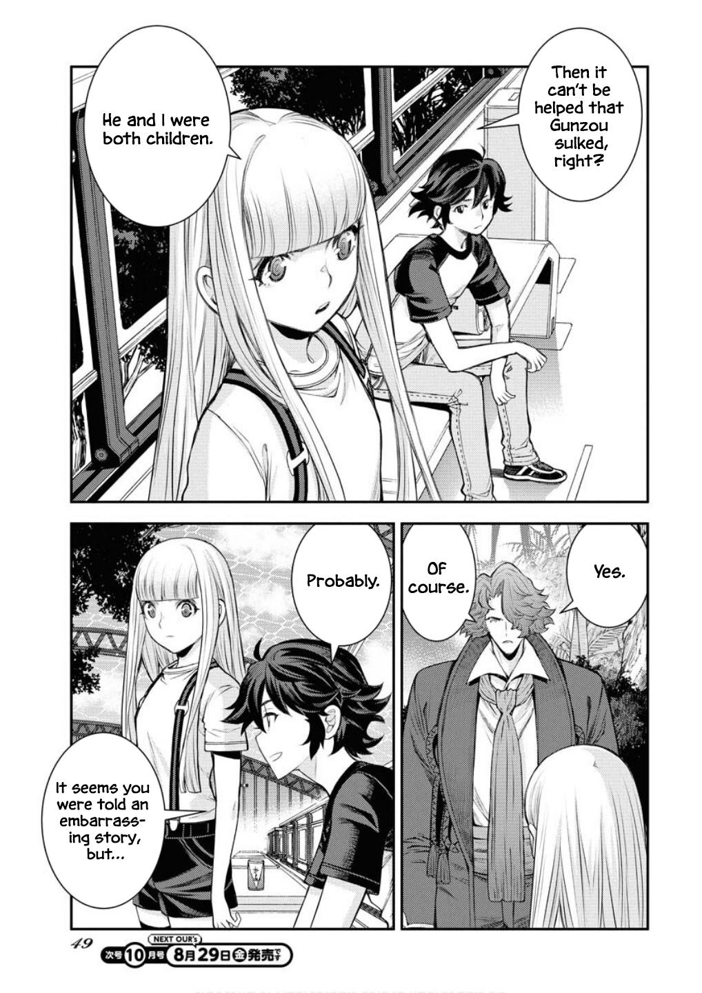 Aoki Hagane no Arpeggio Chap 168 - Next Chap 169