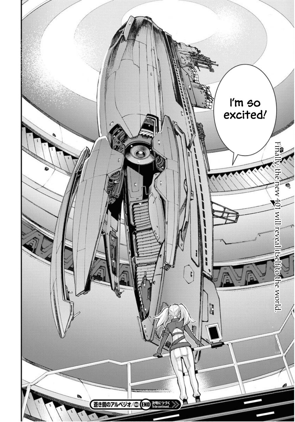 Aoki Hagane no Arpeggio Chap 169 - Next Chap 170
