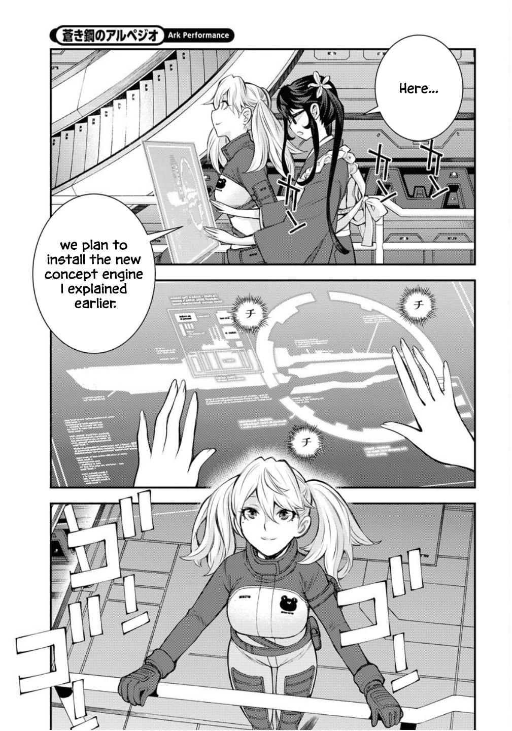 Aoki Hagane no Arpeggio Chap 169 - Next Chap 170