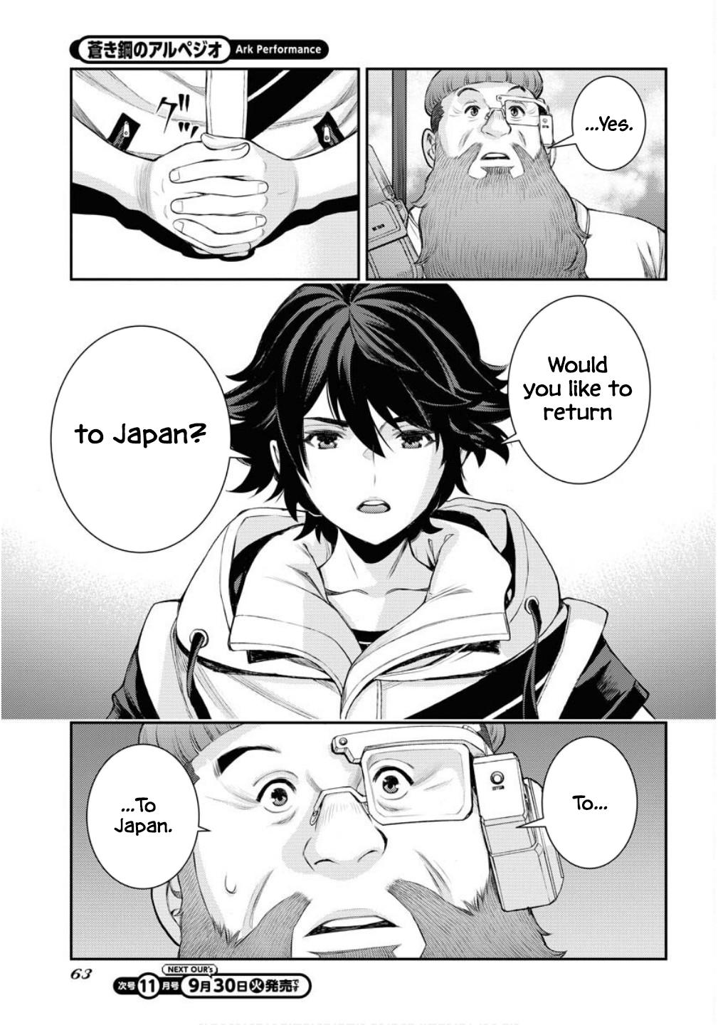 Aoki Hagane no Arpeggio Chap 169 - Next Chap 170