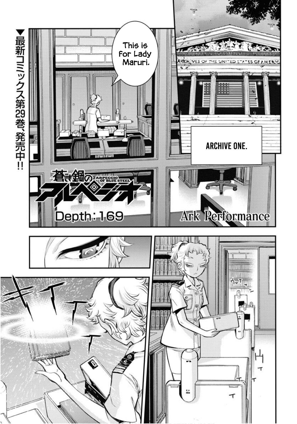 Aoki Hagane no Arpeggio Chap 169 - Next Chap 170