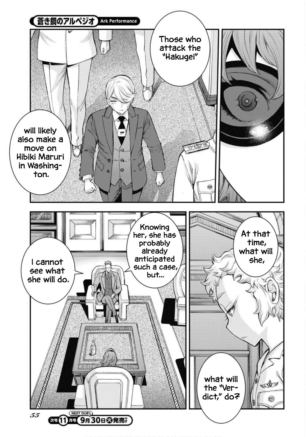 Aoki Hagane no Arpeggio Chap 169 - Next Chap 170