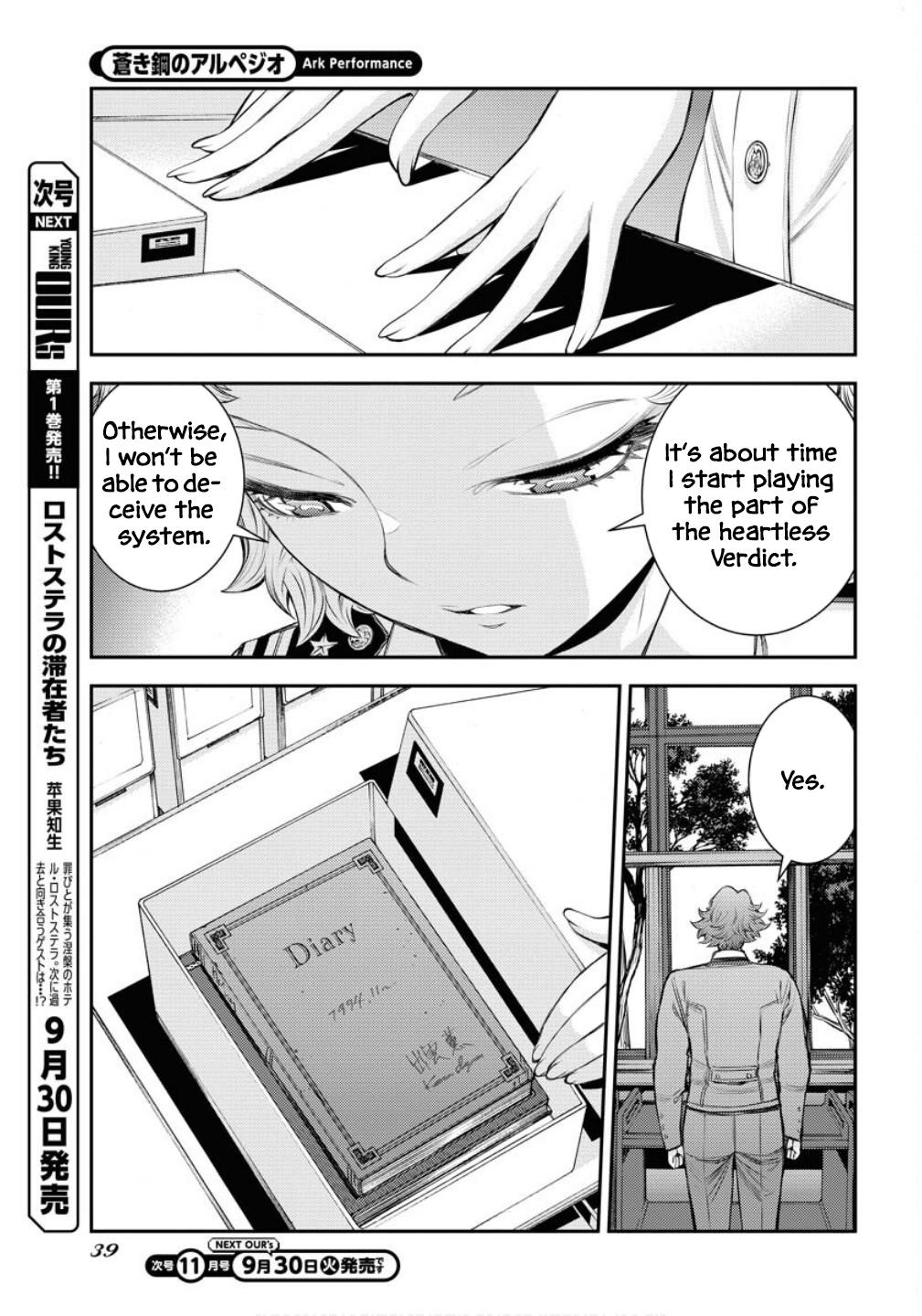 Aoki Hagane no Arpeggio Chap 169 - Next Chap 170