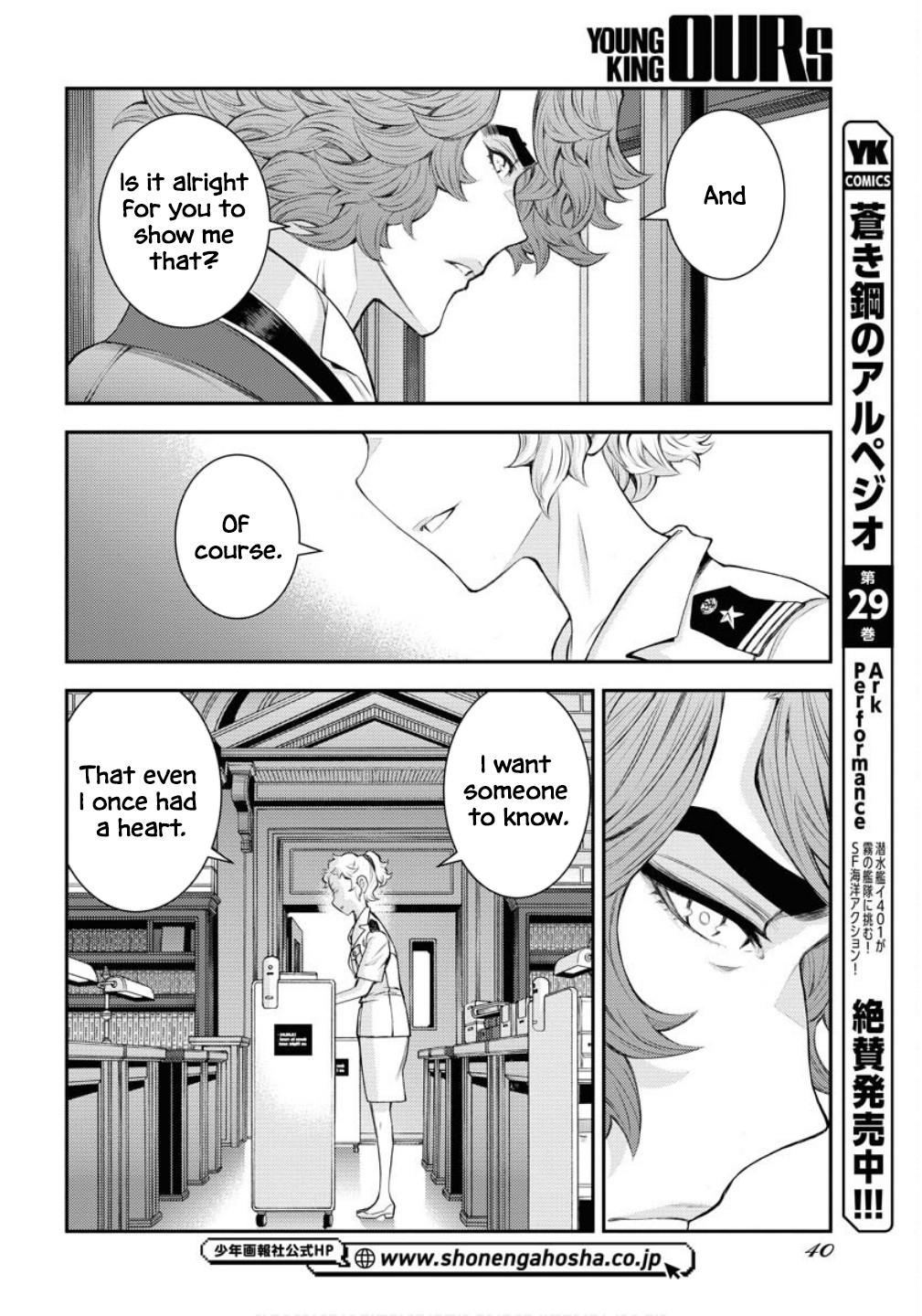 Aoki Hagane no Arpeggio Chap 169 - Next Chap 170