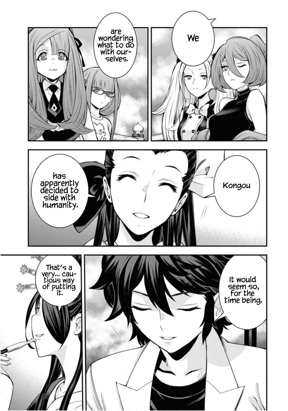 Aoki Hagane no Arpeggio Chap 170 - Next Chap 171