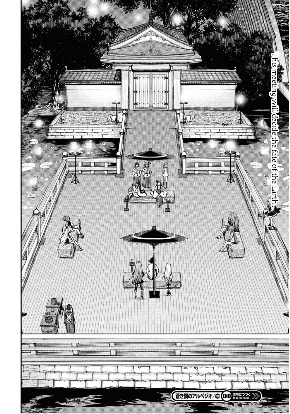Aoki Hagane no Arpeggio Chap 170 - Next Chap 171