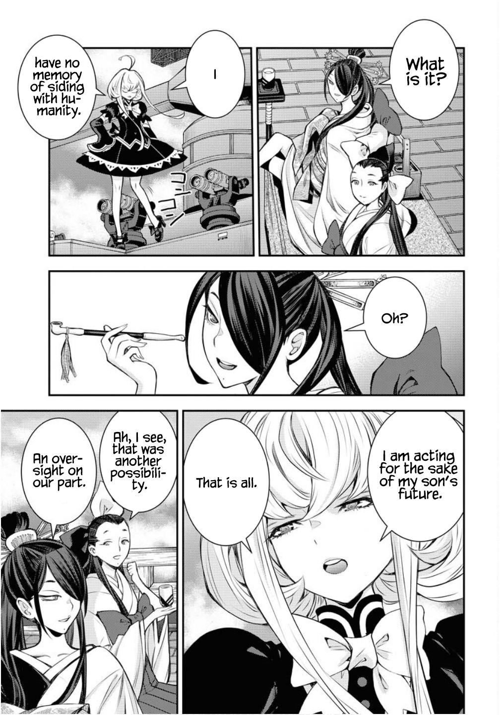 Aoki Hagane no Arpeggio Chap 170 - Next Chap 171