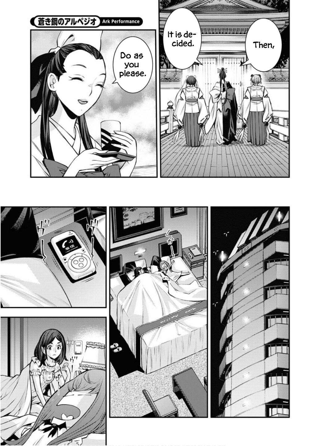 Aoki Hagane no Arpeggio Chap 171 - Next Chap 172