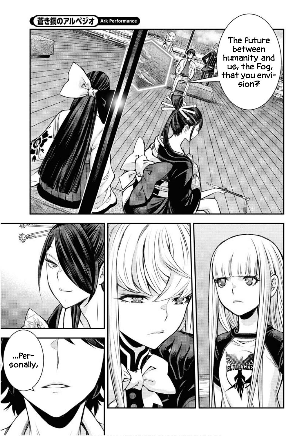 Aoki Hagane no Arpeggio Chap 171 - Next Chap 172