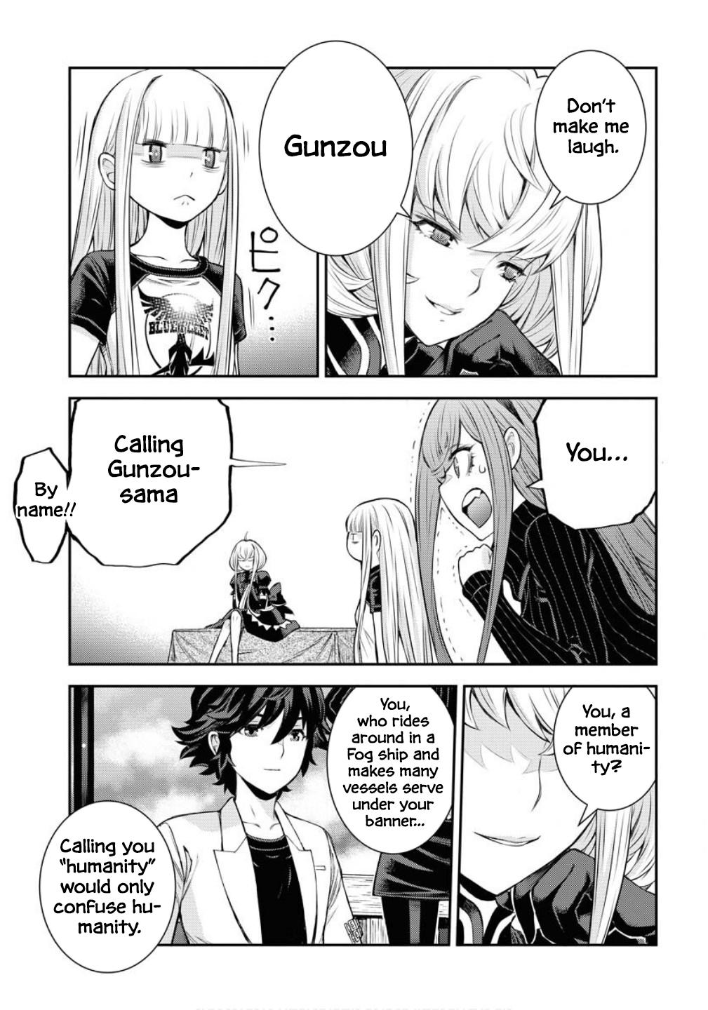 Aoki Hagane no Arpeggio Chap 171 - Next Chap 172