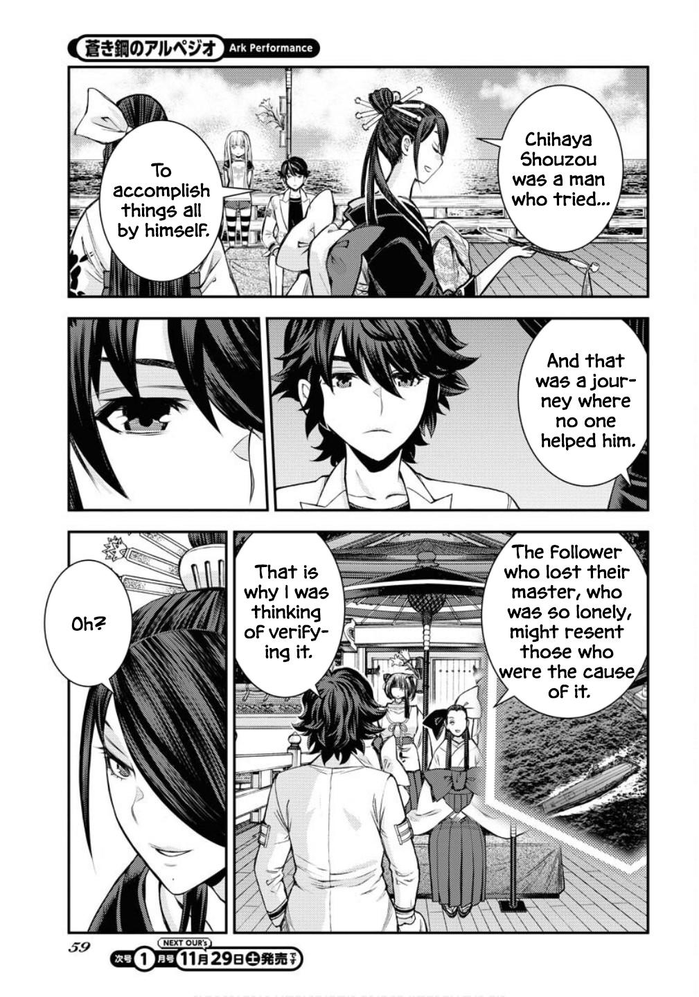 Aoki Hagane no Arpeggio Chap 171 - Next Chap 172