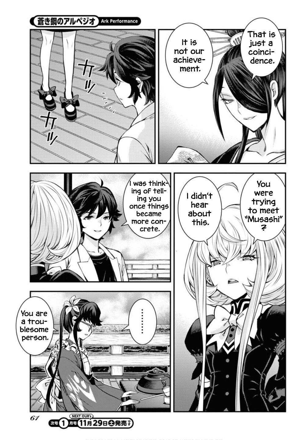 Aoki Hagane no Arpeggio Chap 171 - Next Chap 172