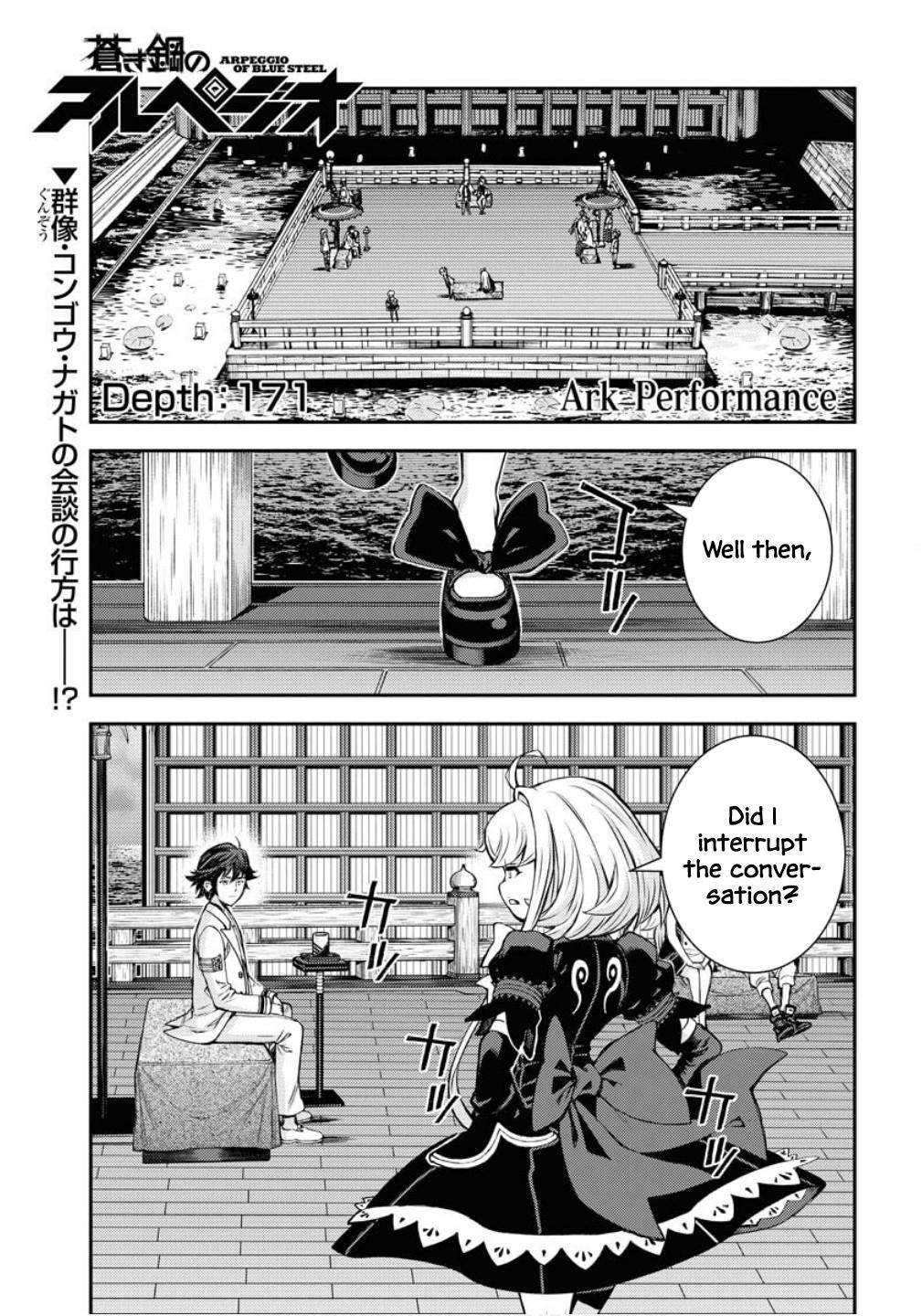 Aoki Hagane no Arpeggio Chap 171 - Next Chap 172