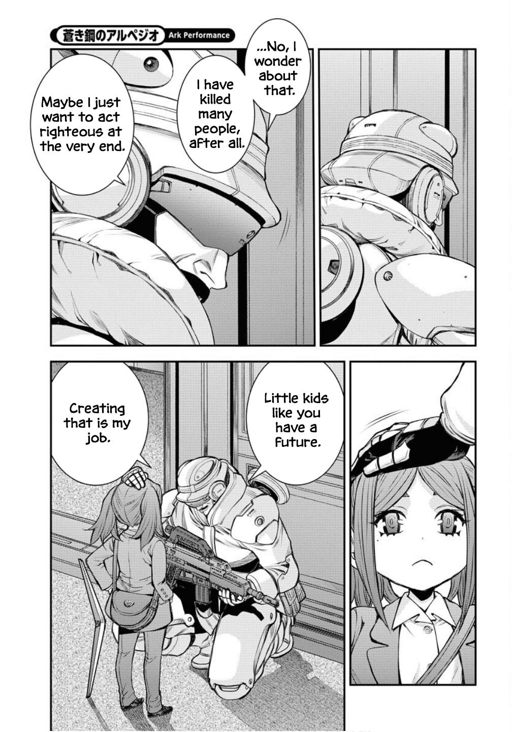 Aoki Hagane no Arpeggio Chap 172 - Next Chap 173