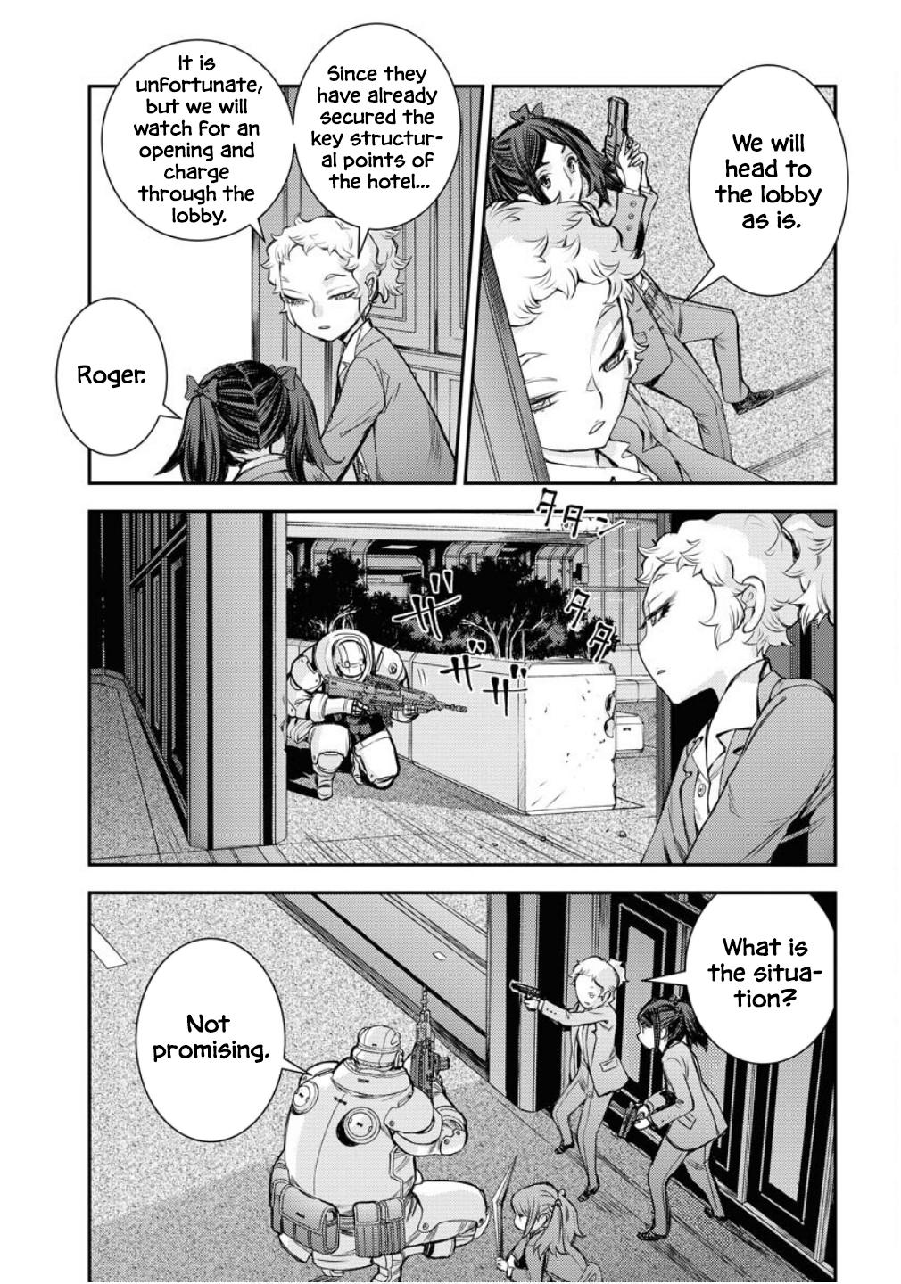 Aoki Hagane no Arpeggio Chap 172 - Next Chap 173