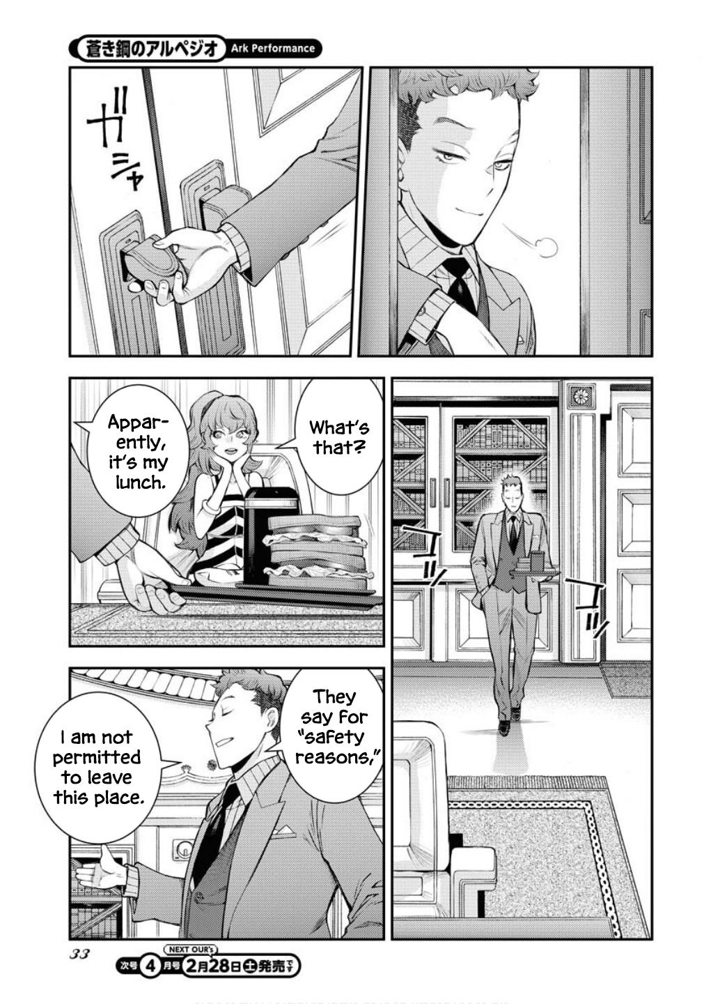 Aoki Hagane no Arpeggio Chap 173 - Next Chap 174