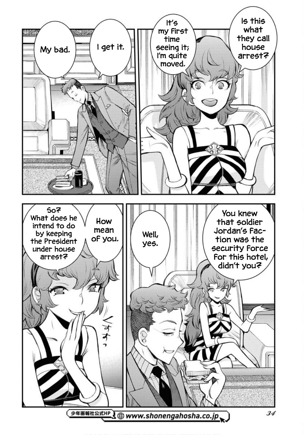 Aoki Hagane no Arpeggio Chap 173 - Next Chap 174