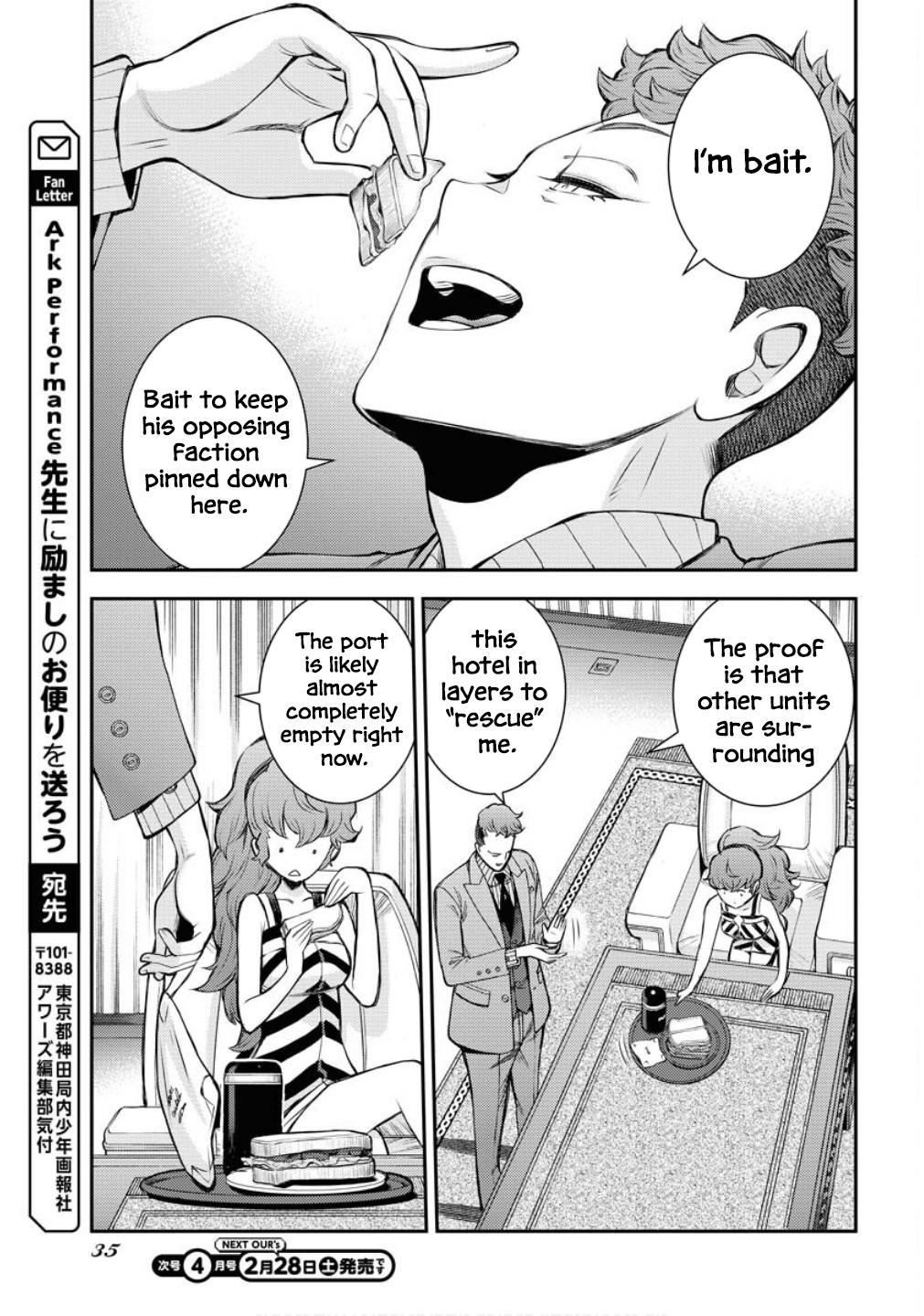 Aoki Hagane no Arpeggio Chap 173 - Next Chap 174