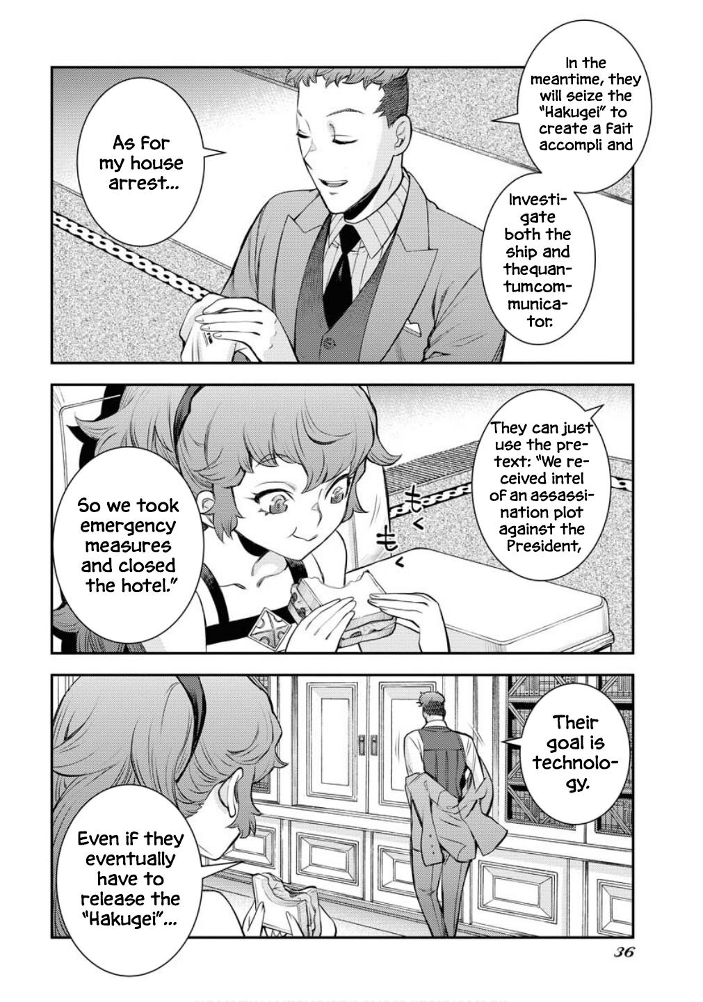 Aoki Hagane no Arpeggio Chap 173 - Next Chap 174