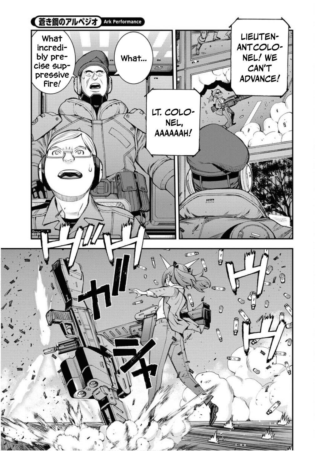 Aoki Hagane no Arpeggio Chap 173 - Next Chap 174
