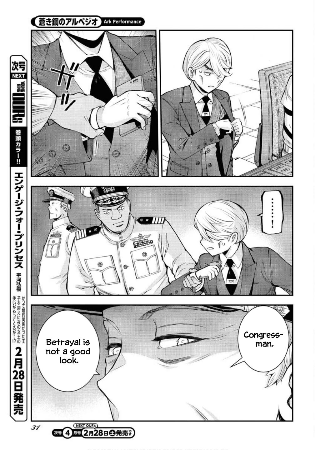 Aoki Hagane no Arpeggio Chap 173 - Next Chap 174
