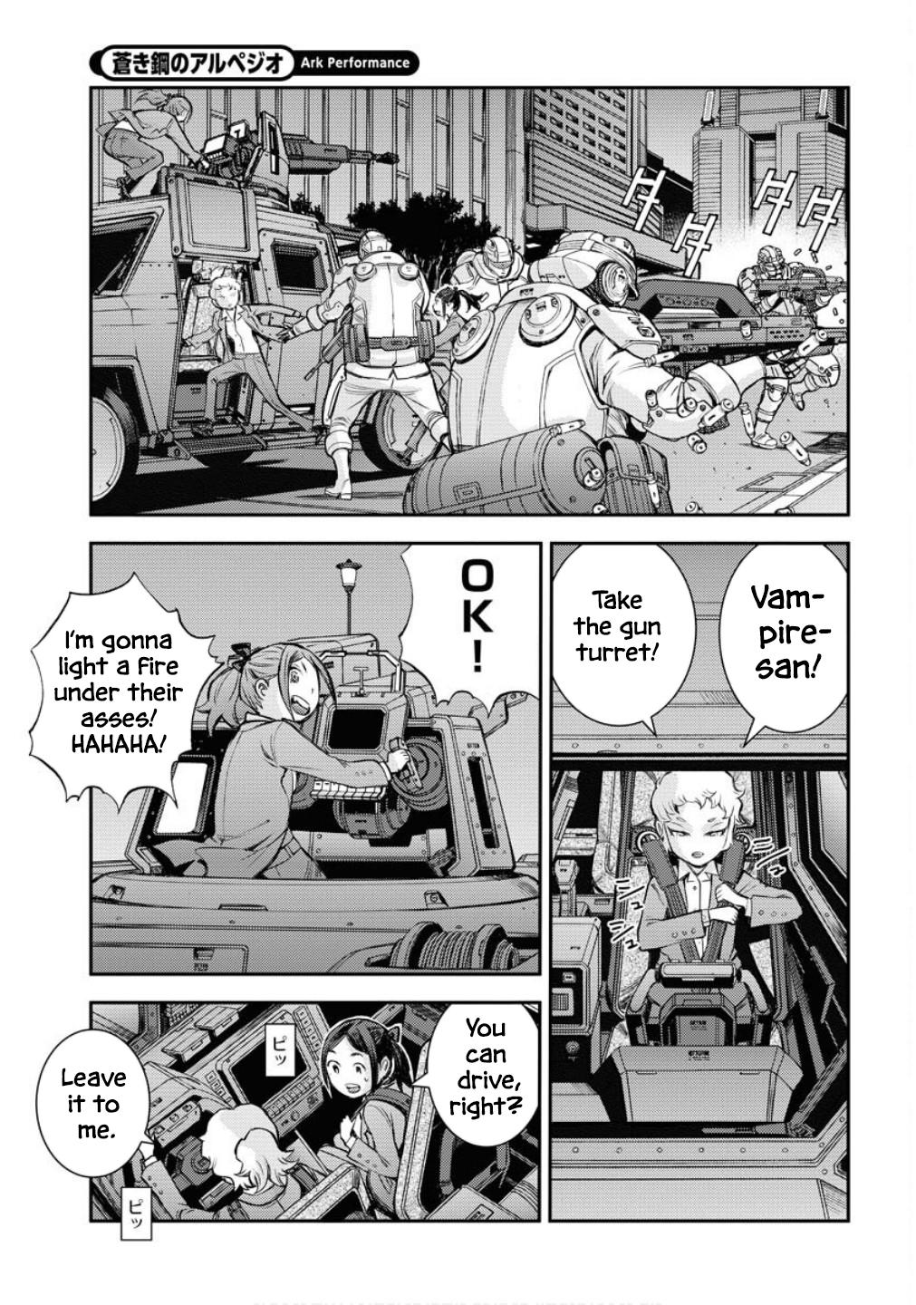 Aoki Hagane no Arpeggio Chap 173 - Next Chap 174