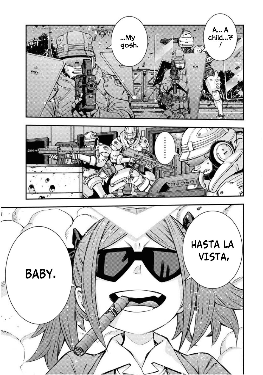 Aoki Hagane no Arpeggio Chap 173 - Next Chap 174