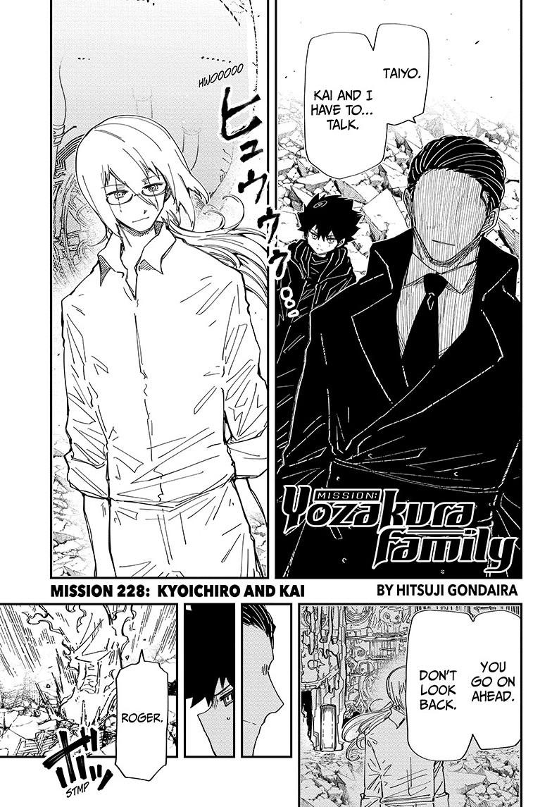 Mission: Yozakura Family Chap 228 - Next Chap 229