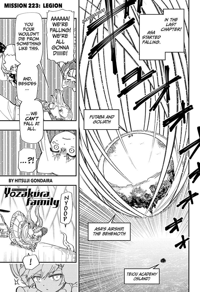 Mission: Yozakura Family Chap 223 - Next Chap 224
