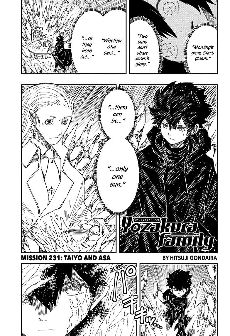 Mission: Yozakura Family Chap 231 - Next Chap 232