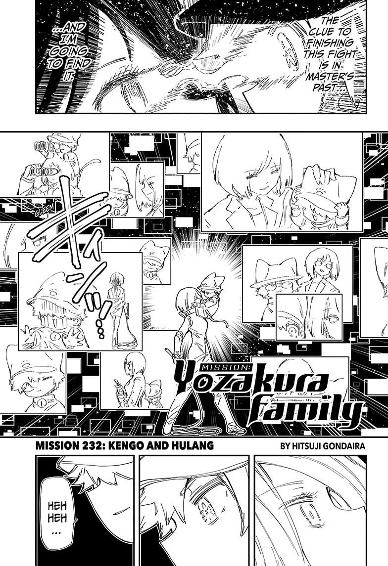 Mission: Yozakura Family Chap 232 - Next Chap 233
