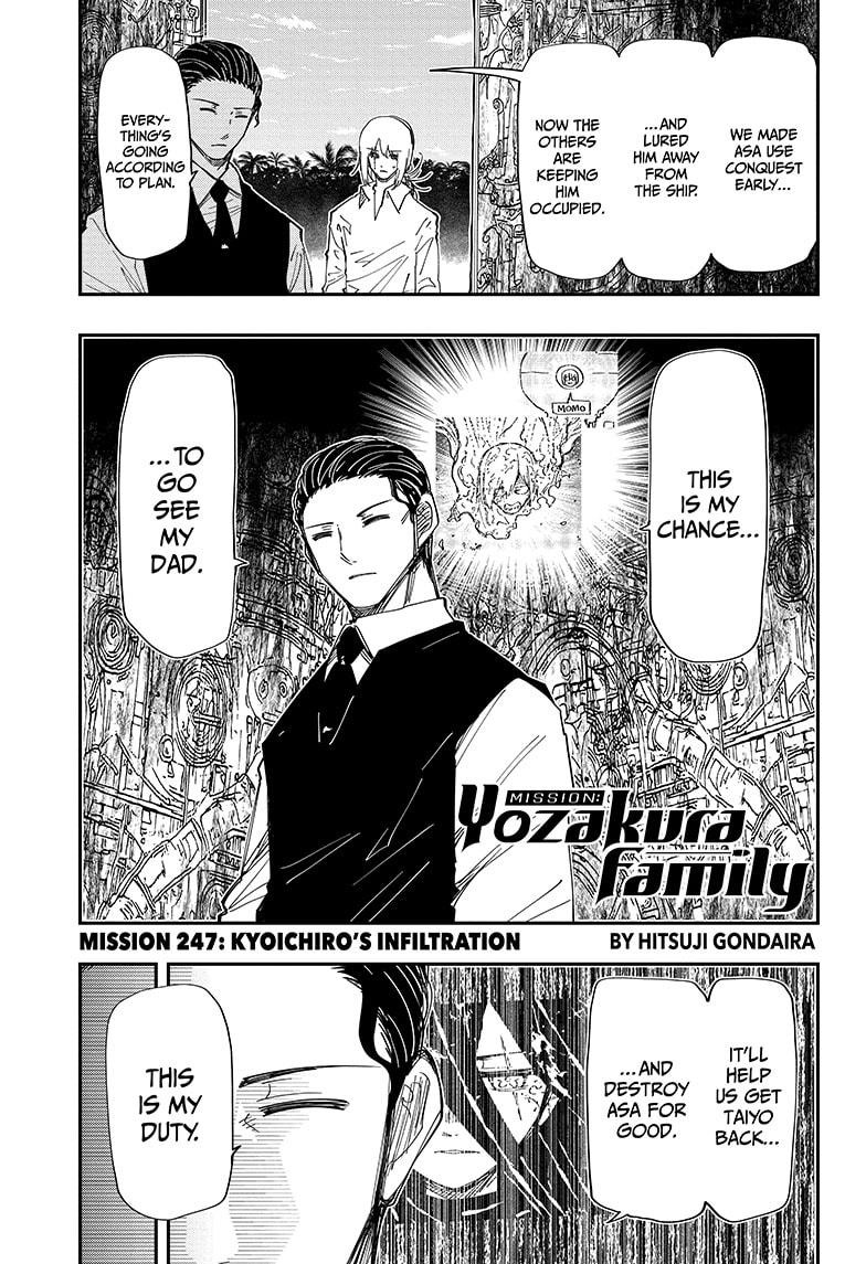 Mission: Yozakura Family Chap 247 - Next Chap 248