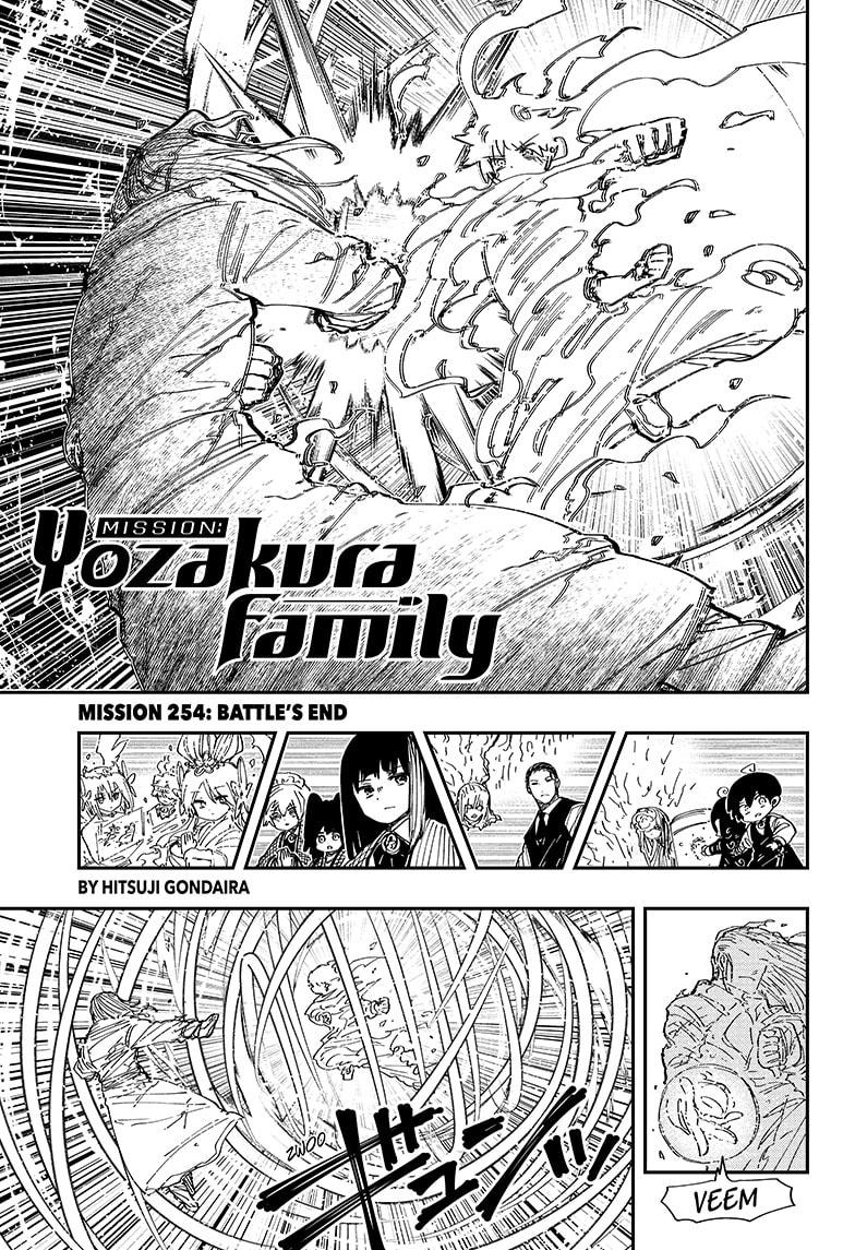 Mission: Yozakura Family Chap 254 - Next Chap 255