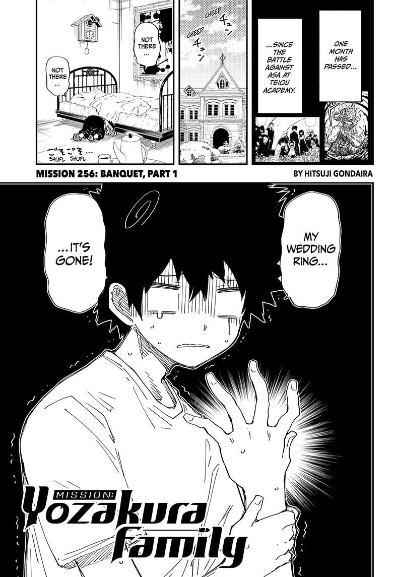 Mission: Yozakura Family Chap 256 - Next Chap 257