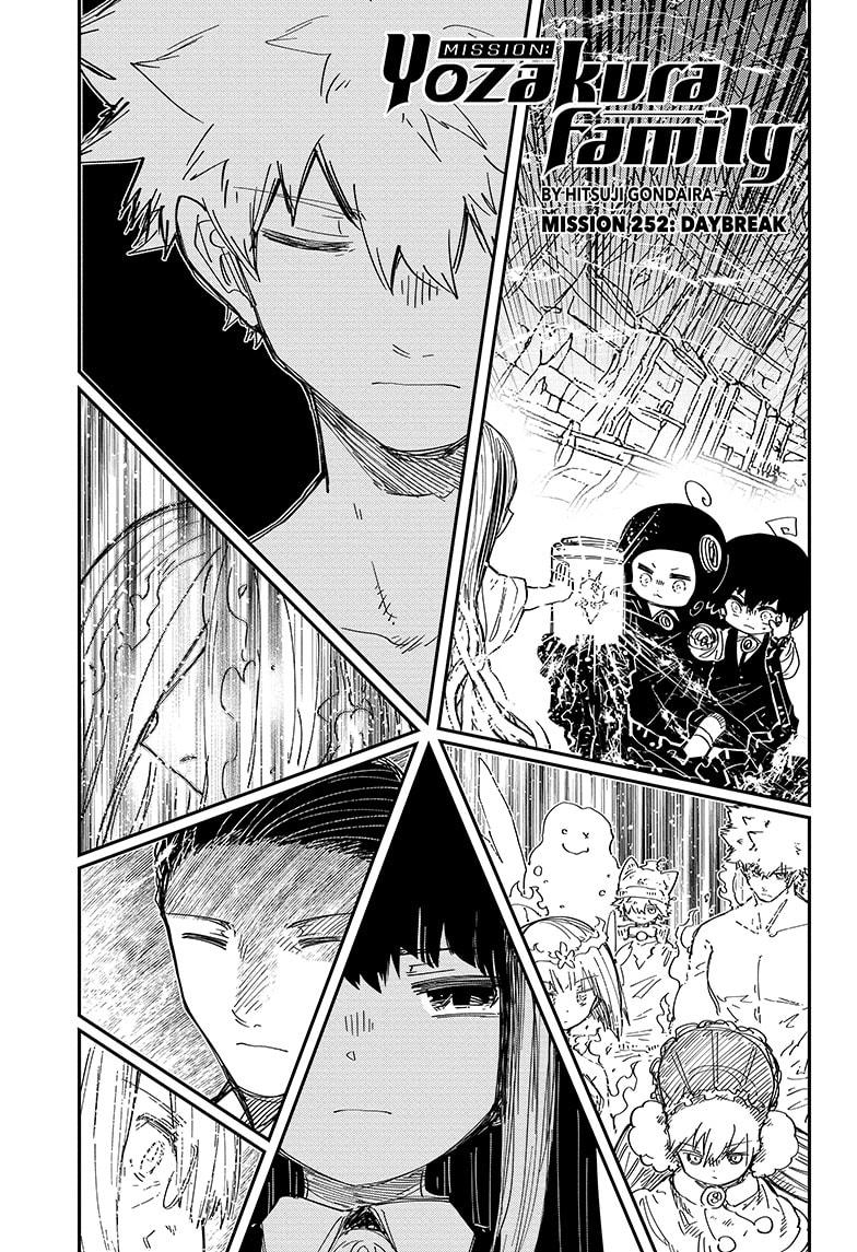 Mission: Yozakura Family Chap 252 - Next Chap 253