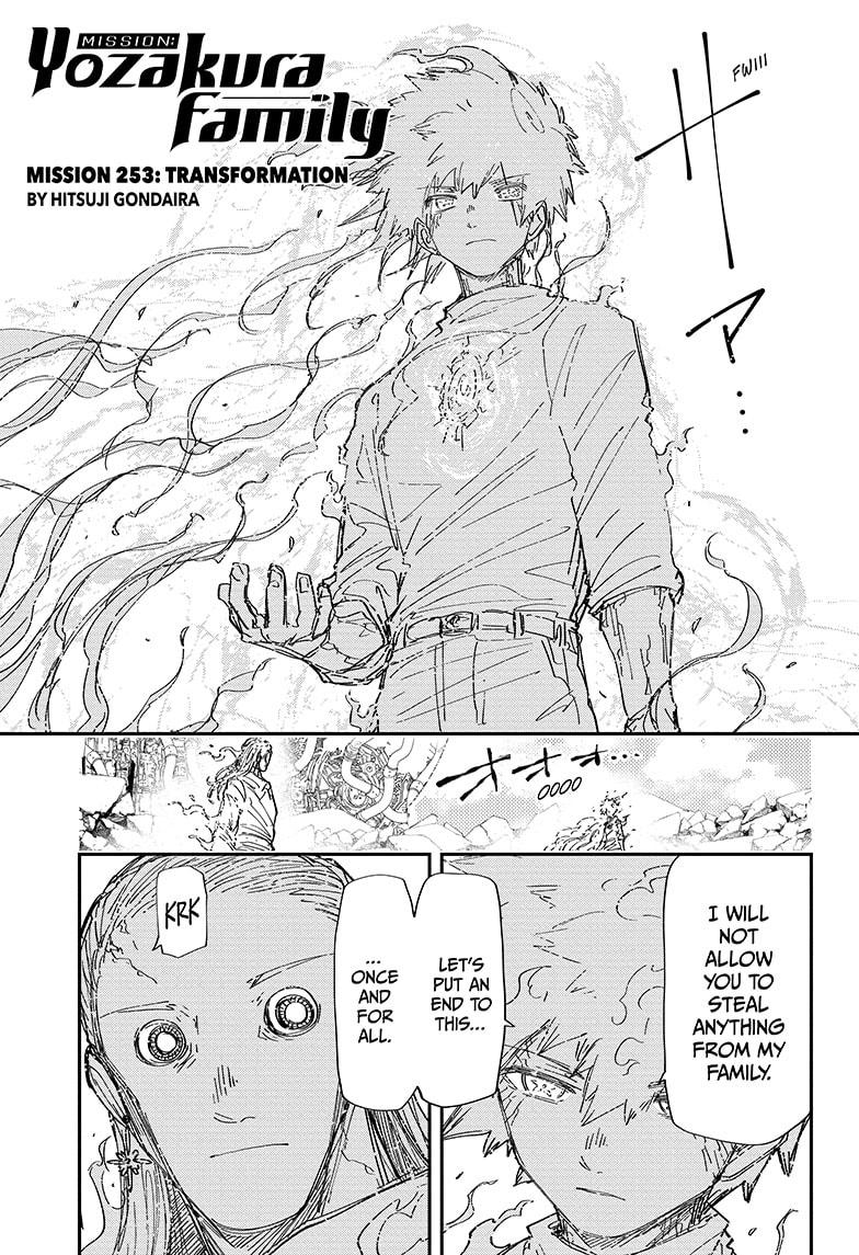 Mission: Yozakura Family Chap 253 - Next Chap 254