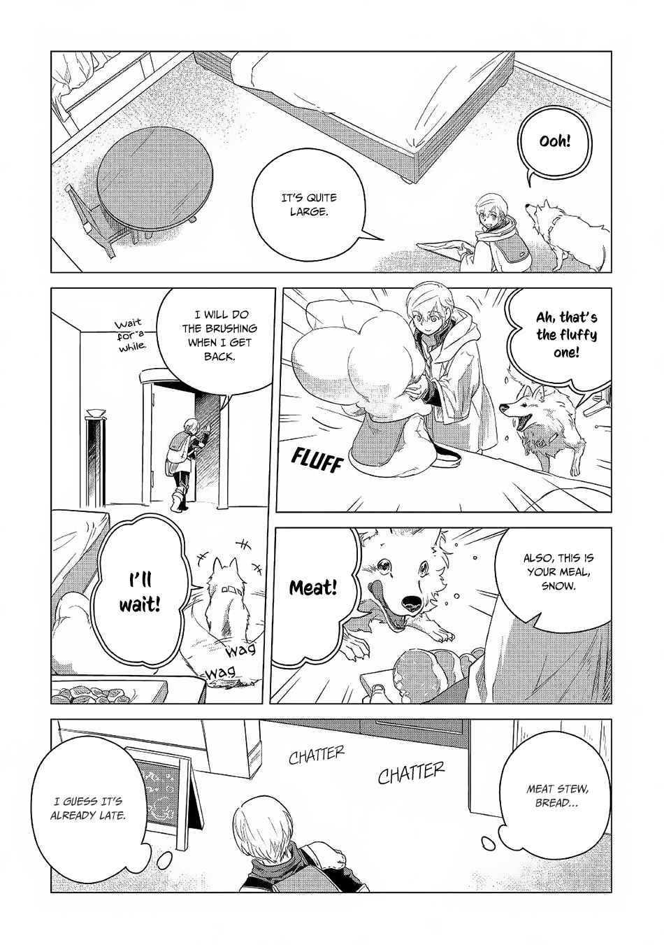 Mofumofu to Isekai Slow Life o Mezashimasu Chap 5 - Next Chap 6