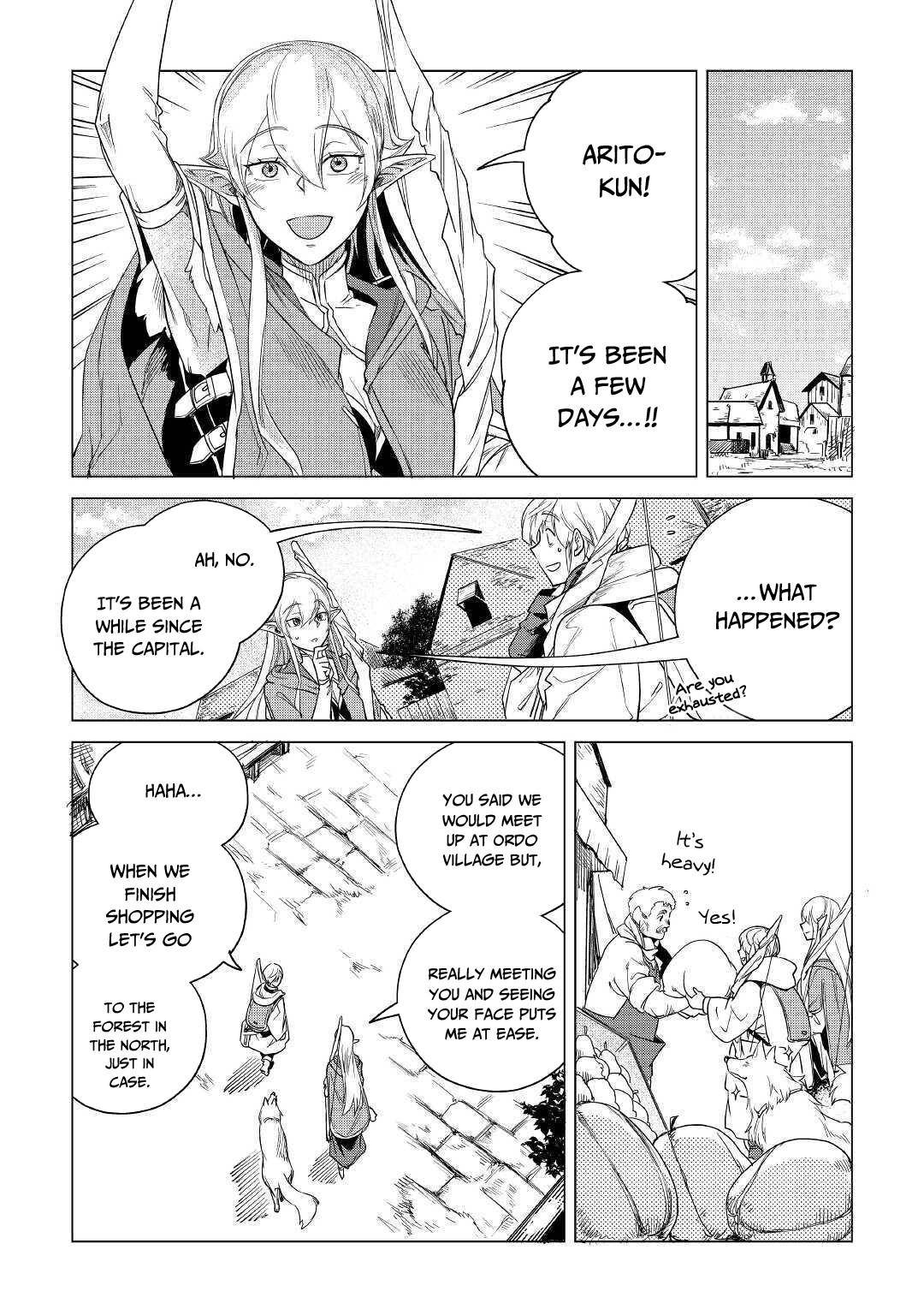Mofumofu to Isekai Slow Life o Mezashimasu Chap 17.1 - Next Chap 18.1