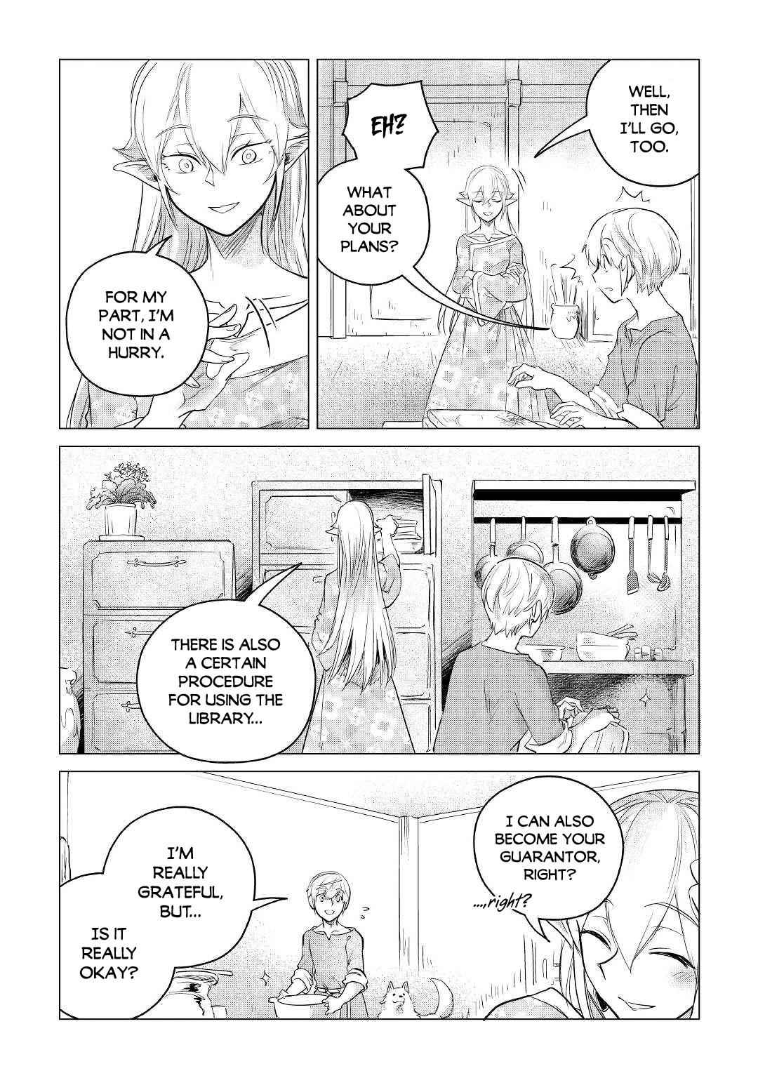 Mofumofu to Isekai Slow Life o Mezashimasu Chap 12 - Next Chap 13