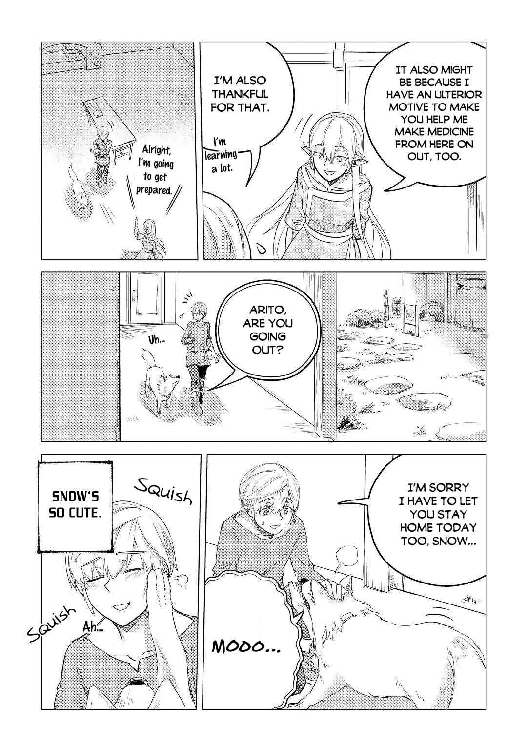 Mofumofu to Isekai Slow Life o Mezashimasu Chap 12 - Next Chap 13