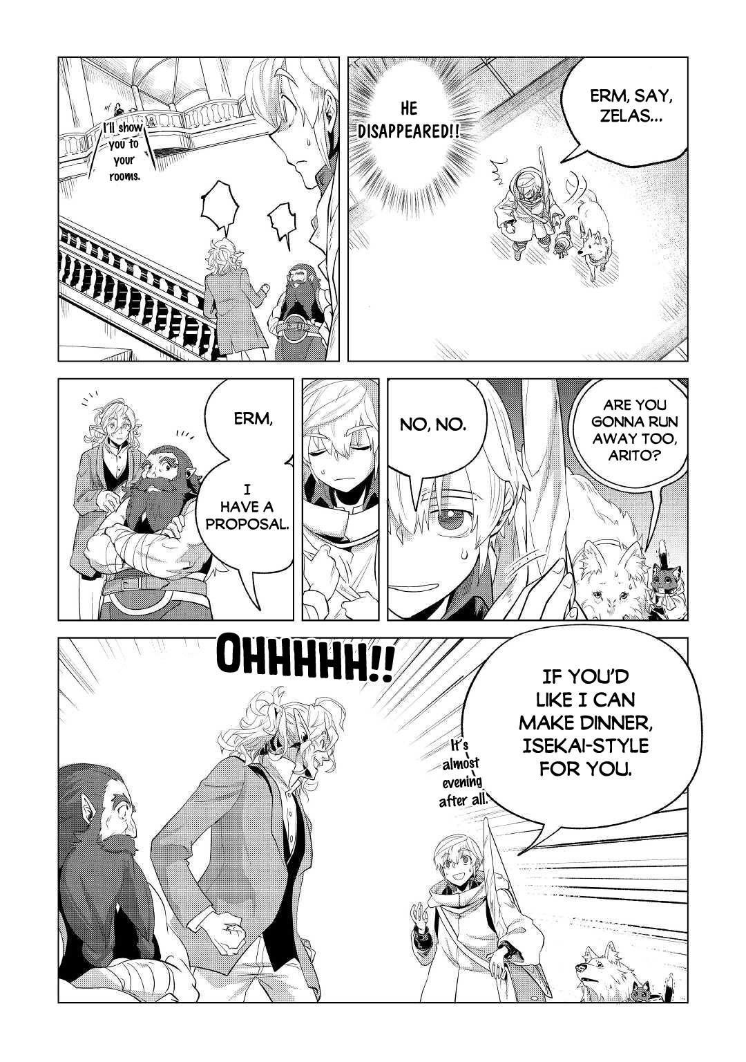 Mofumofu to Isekai Slow Life o Mezashimasu Chap 28 - Next Chap 29