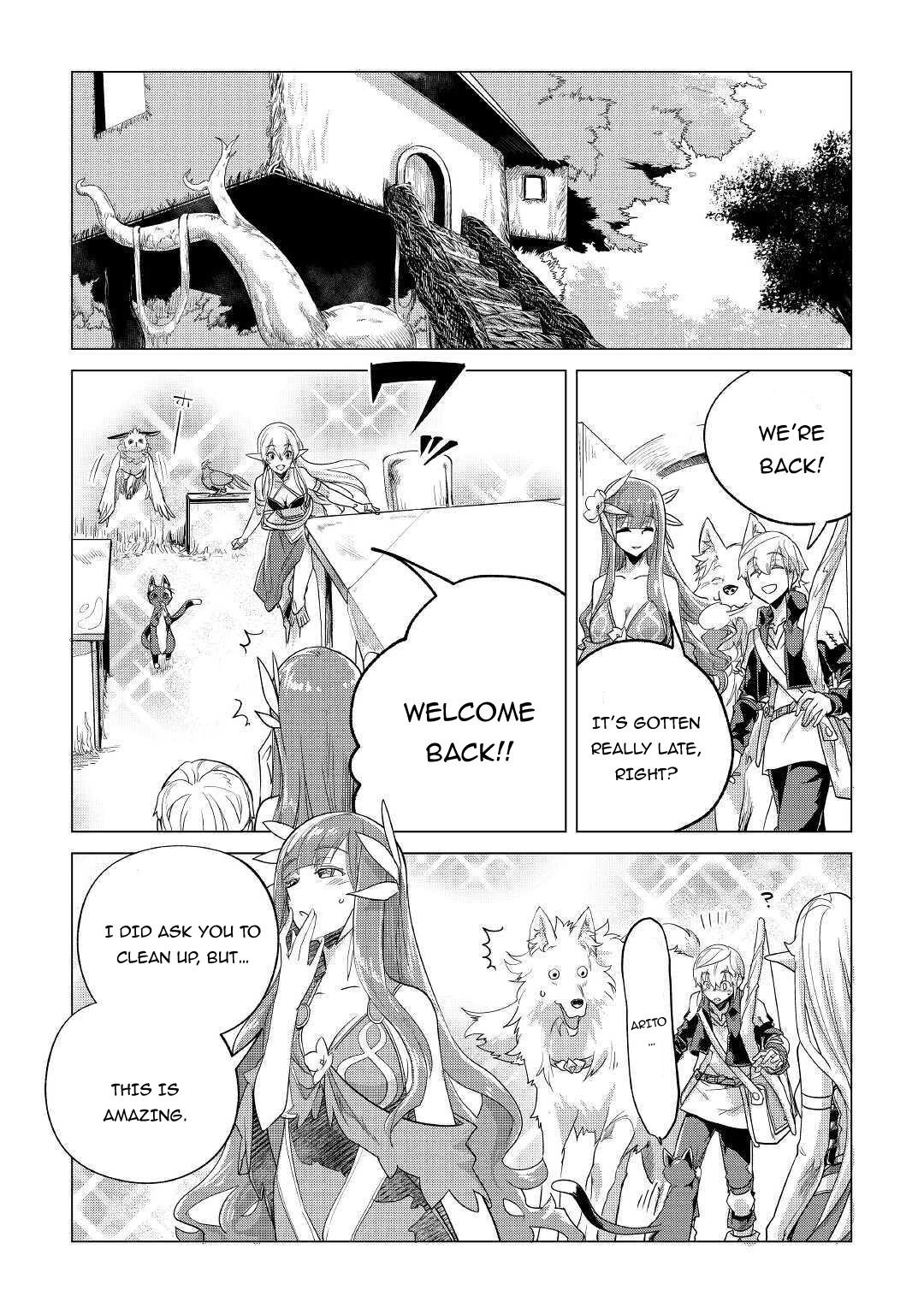 Mofumofu to Isekai Slow Life o Mezashimasu Chap 20 - Next Chap 21