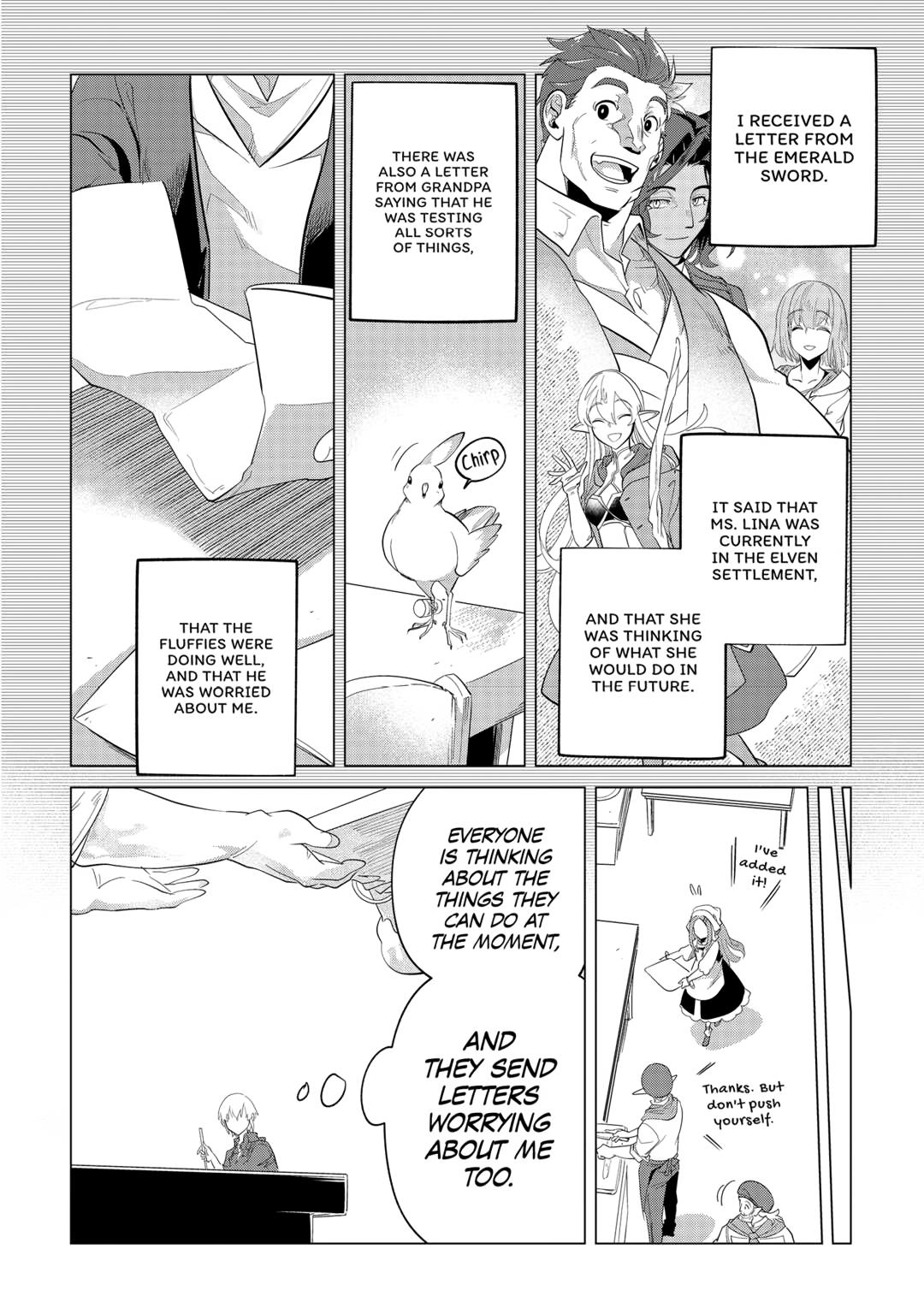 Mofumofu to Isekai Slow Life o Mezashimasu Chap 37 - Next Chap 38
