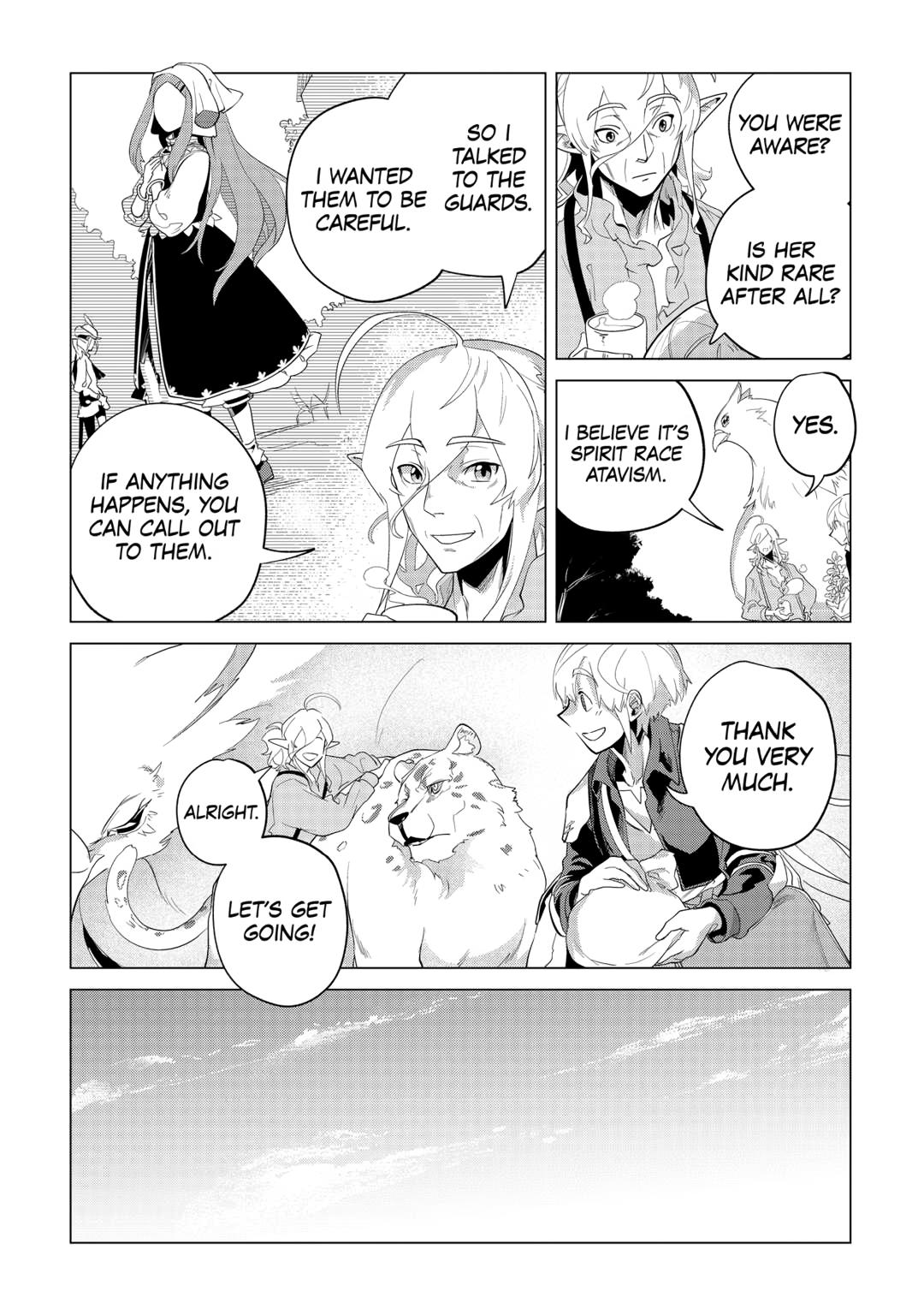 Mofumofu to Isekai Slow Life o Mezashimasu Chap 34 - Next Chap 35
