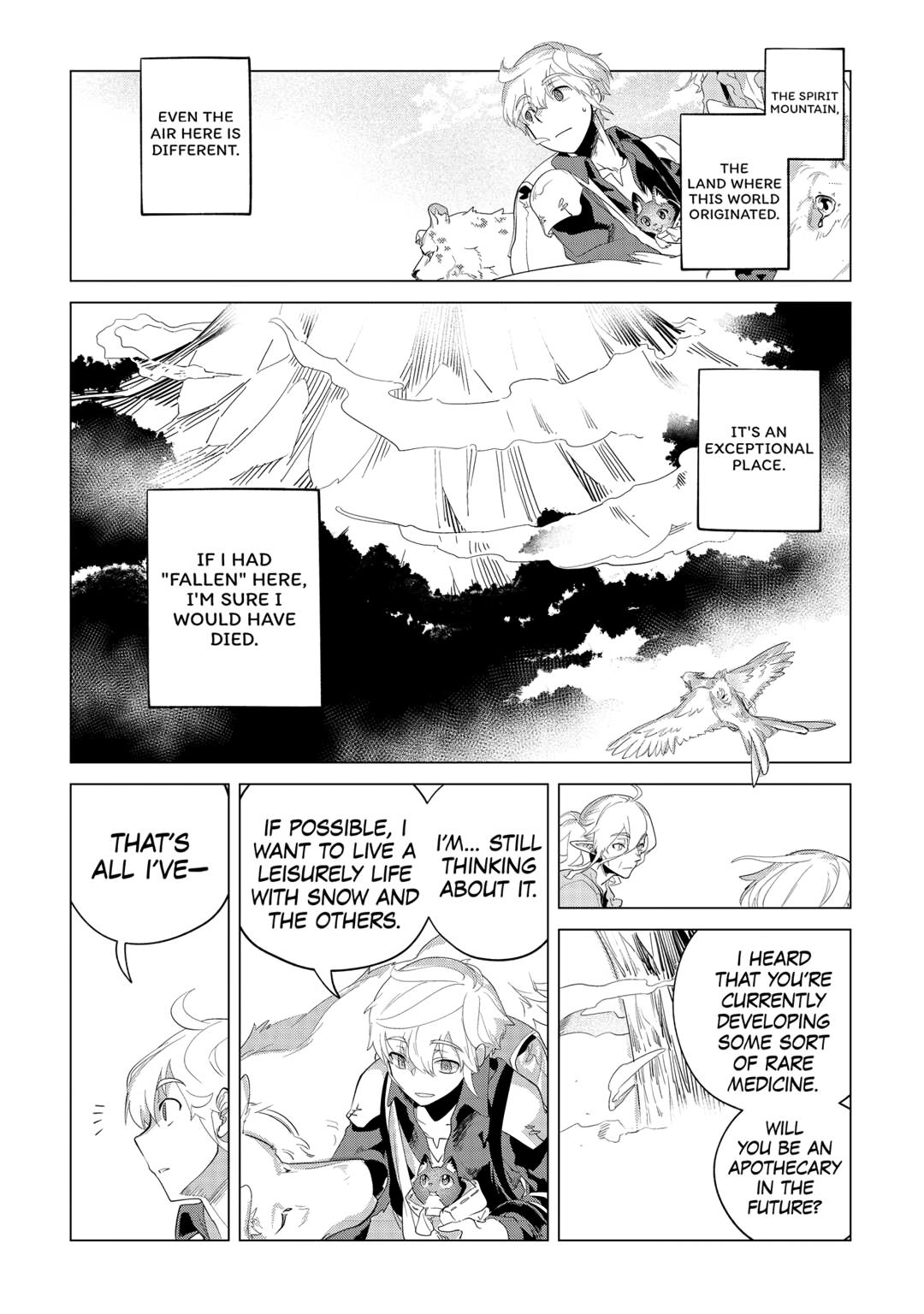 Mofumofu to Isekai Slow Life o Mezashimasu Chap 34 - Next Chap 35