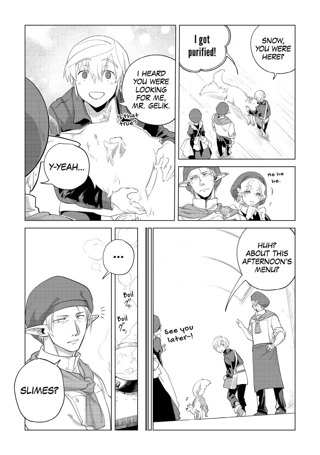 Mofumofu to Isekai Slow Life o Mezashimasu Chap 34 - Next Chap 35